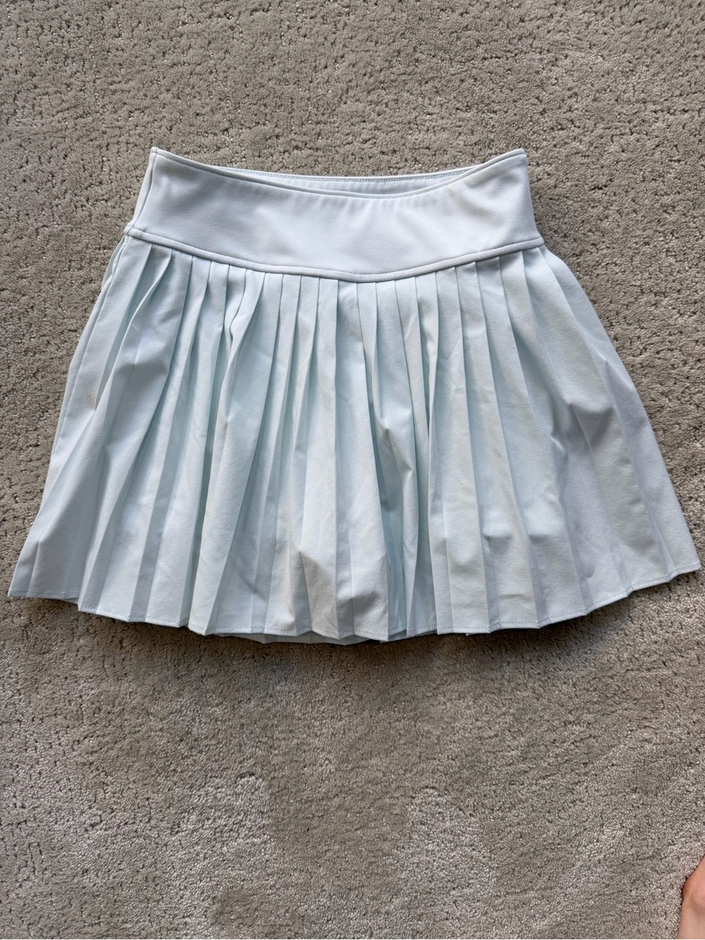 abercrombie kids Light Blue Pleated Skater Skirt